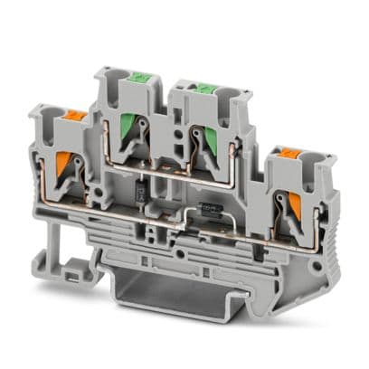 PHOENIX CONTACT - PTTB 2,5-2DIO/O-UL/UR-UL/U-OG/O-GN MORSE