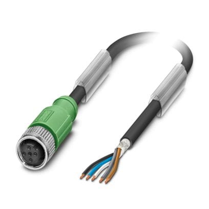 PHOENIX CONTACT - SAC-5P- 5,0-PUR/M12FS SH CAVO SENSORE
