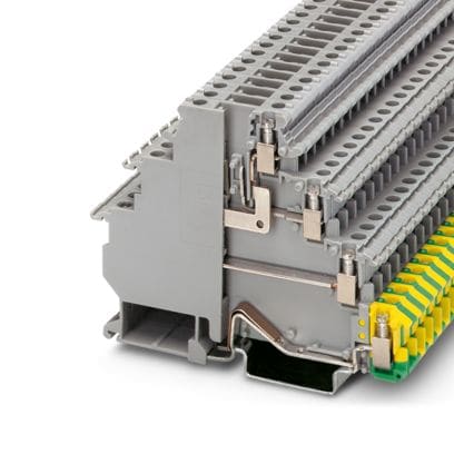 PHOENIX CONTACT - VIOK 1,5-D/TG/D/PE MORSETTO 4 PIANI VITE