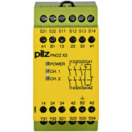 PILZ - PNOZ X3 110AC/24DC 3NA+1NC+1PNP