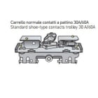 POGLIANO BUSBAR - BT CARRELLO PER GRU CONTATTI A PATTINO 6