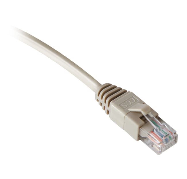 QUBIX - PATCH CORD CCS C5E F/UTP 3MT GRIGIO