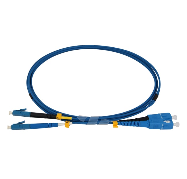 QUBIX - BRETELLA BIF SC-LC 9/125 SM 2 MT