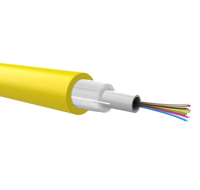 QUBIX - CAVO DROP LOOSE 4X9/125 G657A2 PE FCA