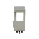 QUBIX - SUPPORTO CCS MET. 1 POS. PER GUIDA DIN