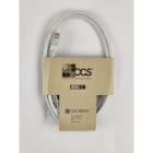 QUBIX - PATCH CORD CCS SLIM C6 U/UTP 1MT LSZH BI