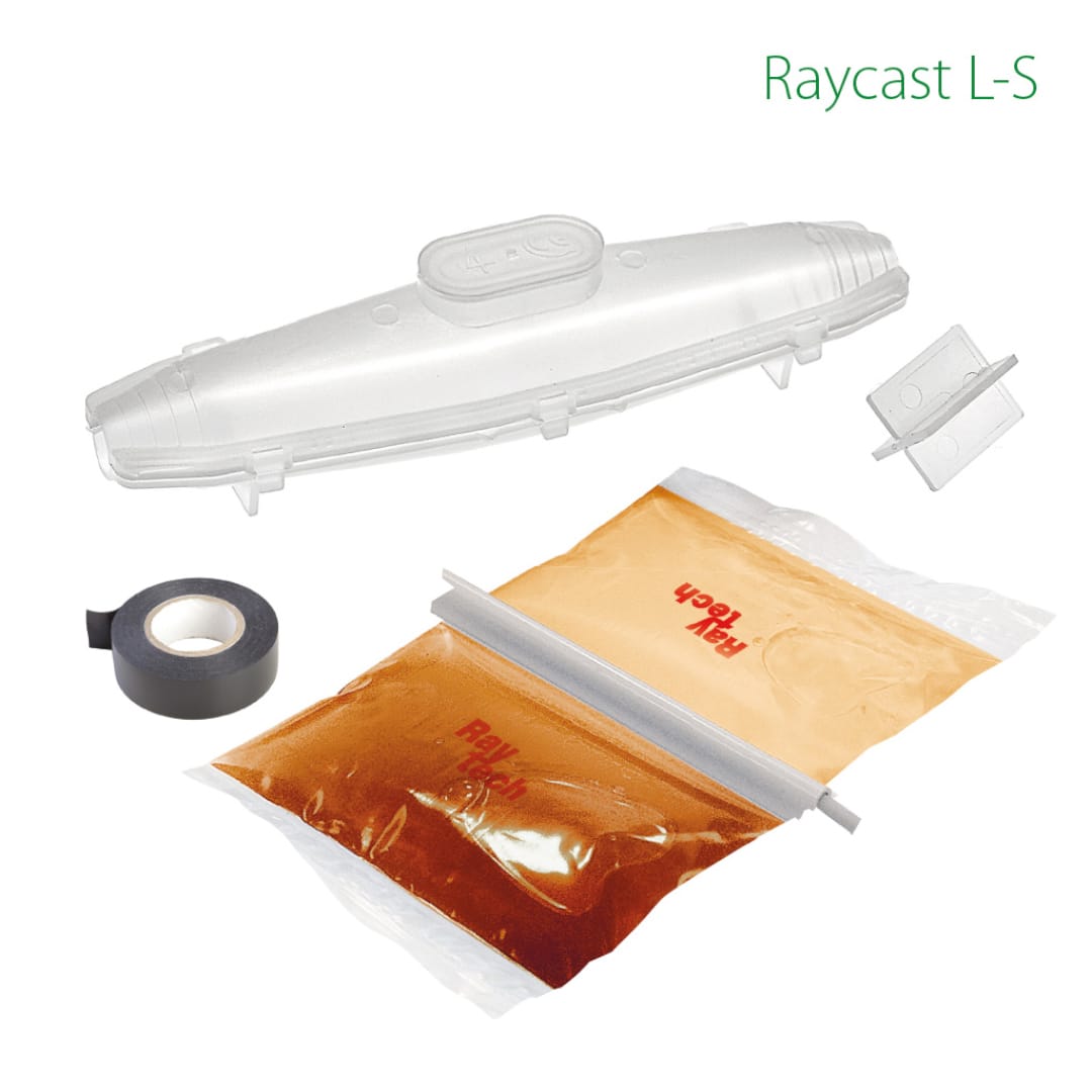 RAYTECH - RAYCAST D16-ARM-F - Giunto/Muffola con resina per colata.