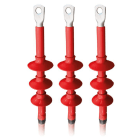 RAYTECH - THVE 60/C-E-SF - Terminale termorestringente per alta tensione per esterno, per cavi schermati a fili 72 kV.