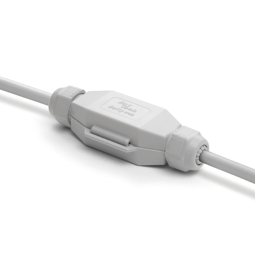 RAYTECH - BETTY 6 (Confezione da 1 PZ.) - Giunto in linea IP68/69 extra-compatto preriempito in gel.