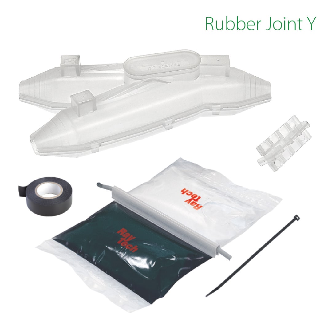 RAYTECH - RUBBER JOINT Y25 - Giunto/Muffola con gomma per colata.