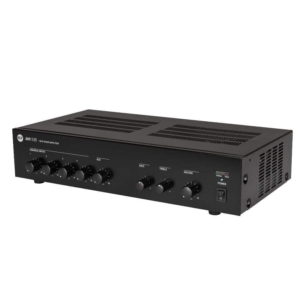 RCF - Amplificatore Mixer 100V AM 1125 120W, 4 Ingr.