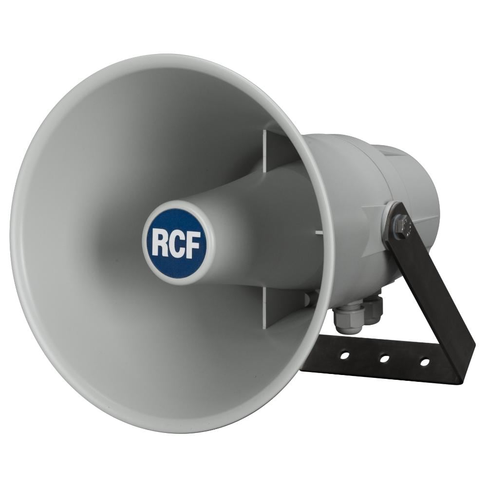 RCF - Diffusore a tromba HD 21EN ABS 30 W, conforme EN54-24.