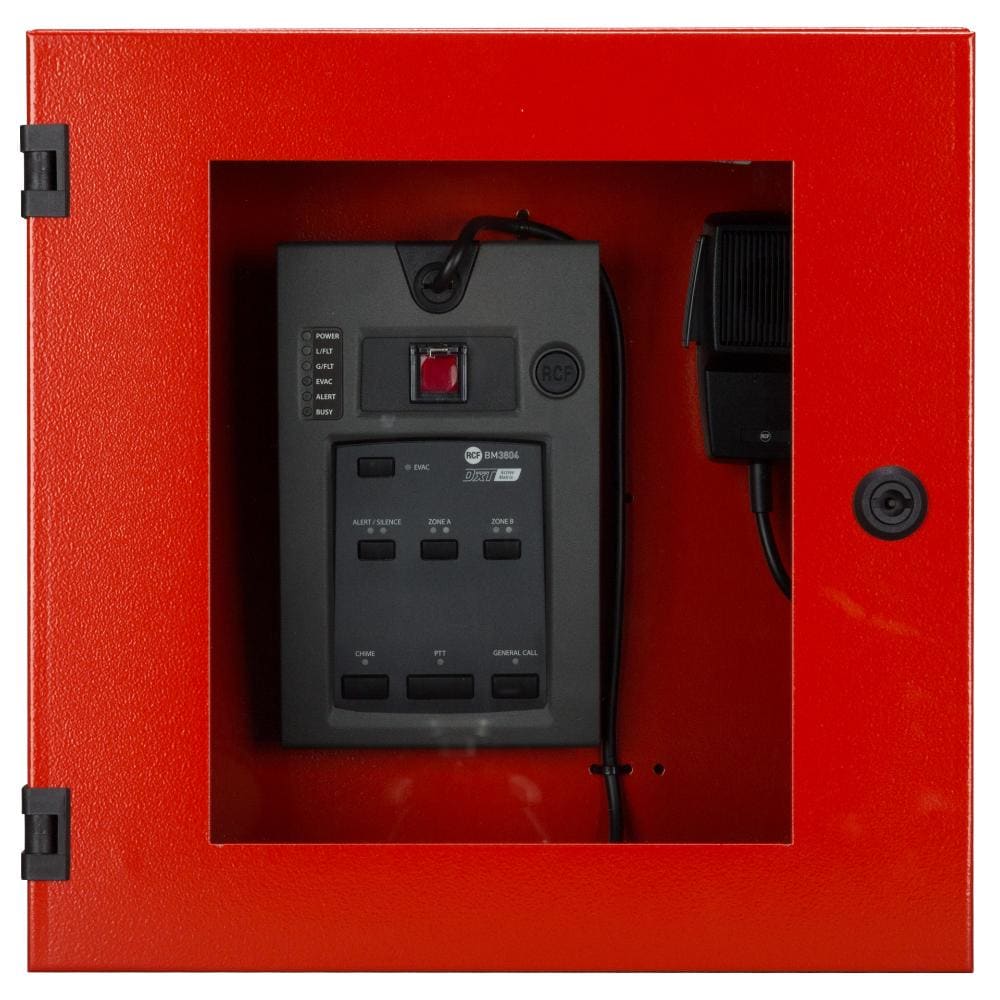 RCF - Base microfonica annunci EN54 VVFF BM 3804FM console microfonica emergenza.
