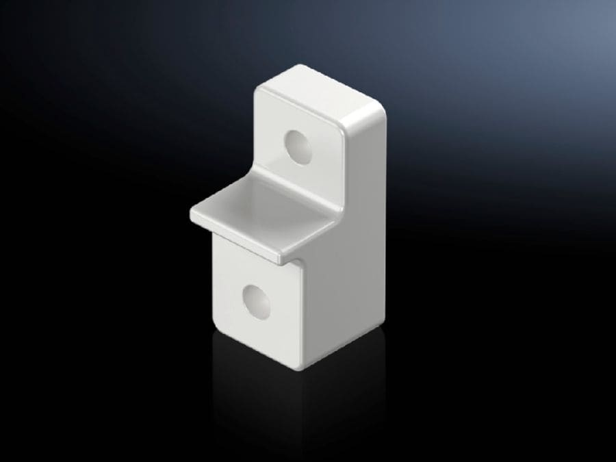RITTAL - AX Supporto di fissaggio a parete in plastica, per AX Plastic, RAL 7035