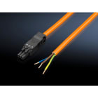 RITTAL - SZ Connection cable, for power supply, 3-pole, 100-240 V, L: 3000 mm, UL