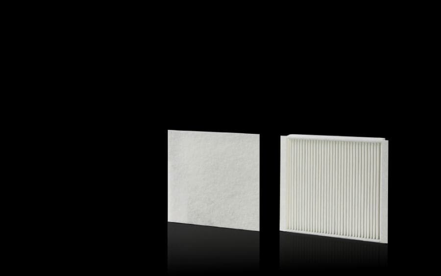 RITTAL - Feltro a pieghe IP55 per ventilatori-filtro/filtri di uscita