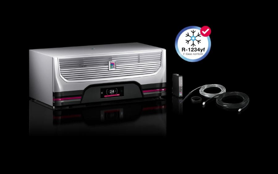 RITTAL - Bundle Blue e+ IT, SK condizionatore da tetto 1,6 kW, RAL 7035