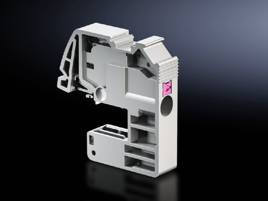 RITTAL - SV Morsetti isolati 0,5 - 6 mm? Push-in, per spessore sbarre 10 mm