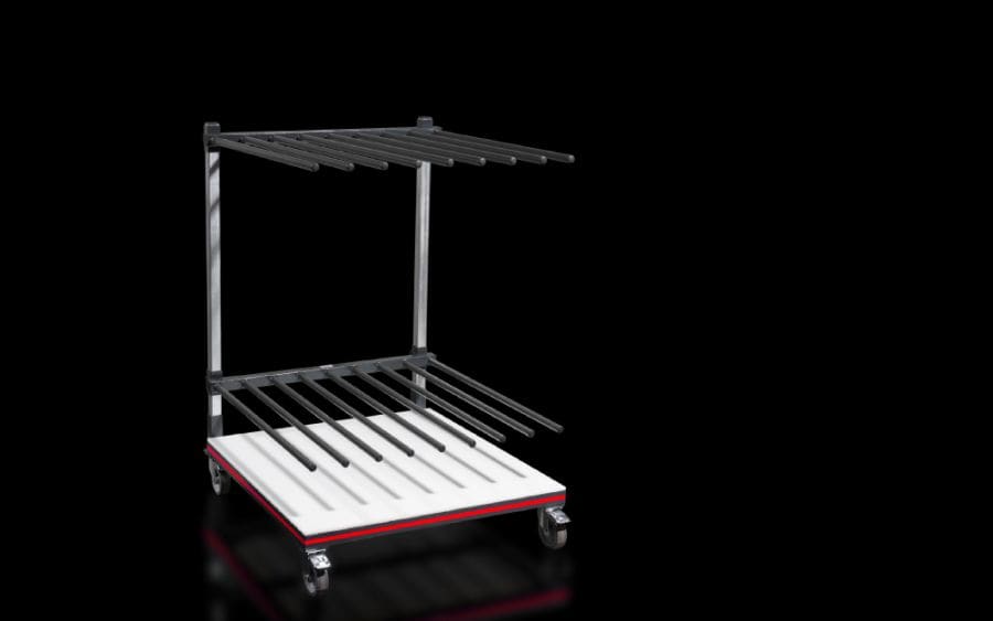 RITTAL - Carrello porta piastre / pareti lat./ porte