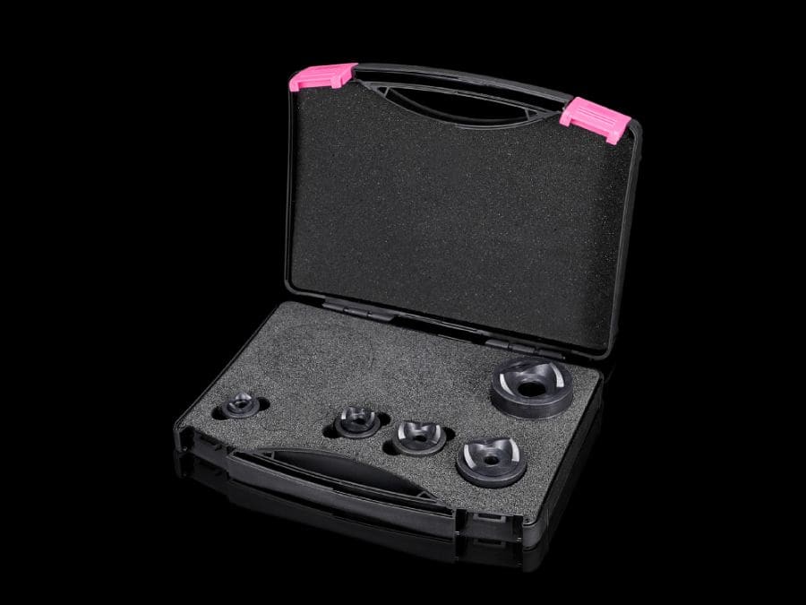 RITTAL - SET PUNZONI LAM. ACCIAIO M16-M40