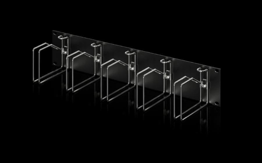 RITTAL - pannello passacavi  RAL 9005, 2HE