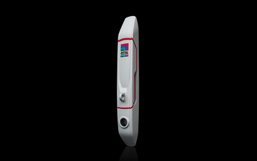 RITTAL - VX Maniglia Comfort, per Lucchetto e Inserti di Chiusura
