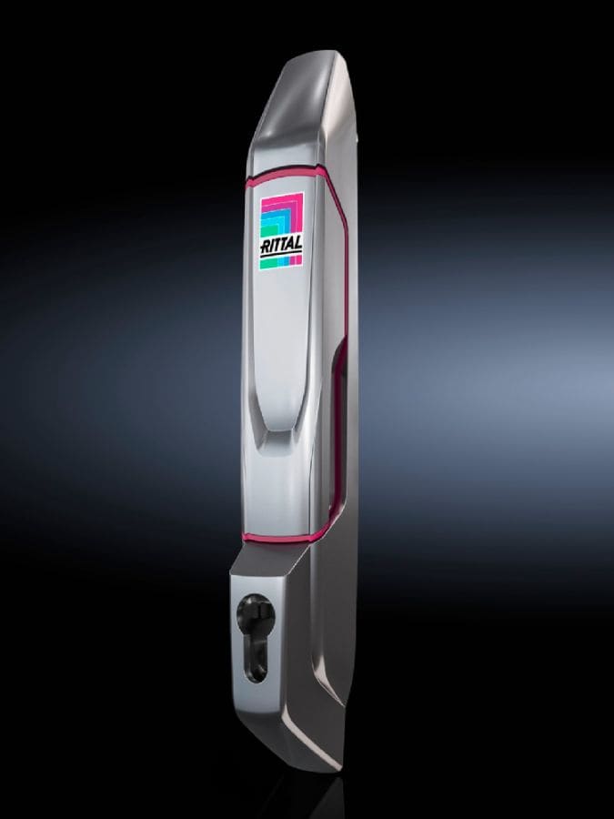 RITTAL - VX Maniglia Comfort, per Inserto Cilindrico, Acciaio Inox