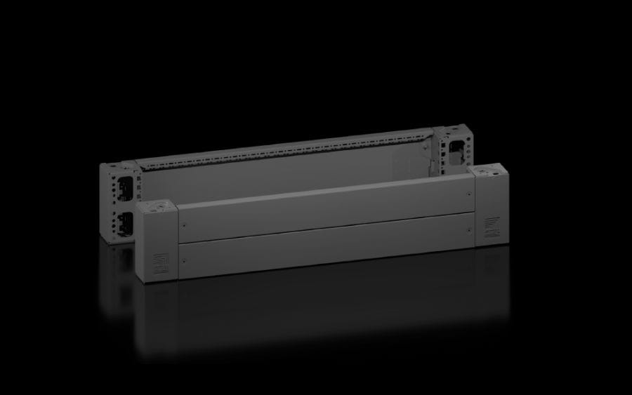 RITTAL - VX Angolare zoccolo con flangia, anteriore/posteriore, altezza 200 mm, per larghezza 1000 mm
