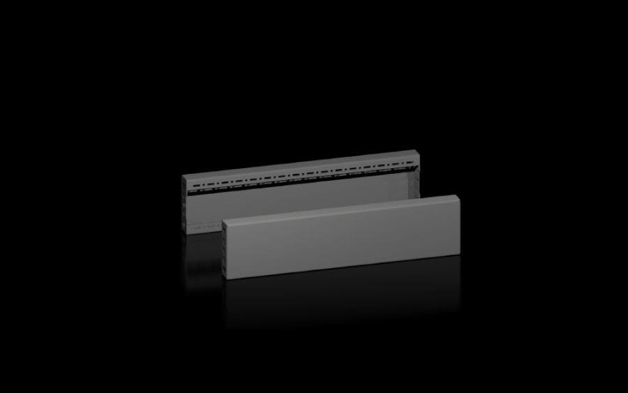 RITTAL - VX Flange per zoccolo, laterali, altezza 100 mm, per profondit? 600 mm