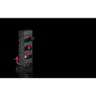 RITTAL - CB component adaptor 160 A, 3-pole, Easy Fix, outlet at top, W: 81 mm