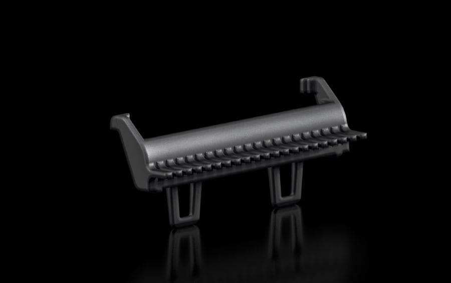 RITTAL - Protezione antiscorrimento per guida DIN largh. 54 mm