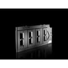 RITTAL - SV Supporto sbarre 4 poli pred. per giunzione sbarre per barre 50X10 mm a tetto
