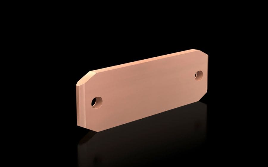 RITTAL - SV Giunto longitudinale per sbarre 30x10 mm, dim.60x10 mm, sbarre per fase 2 o 4