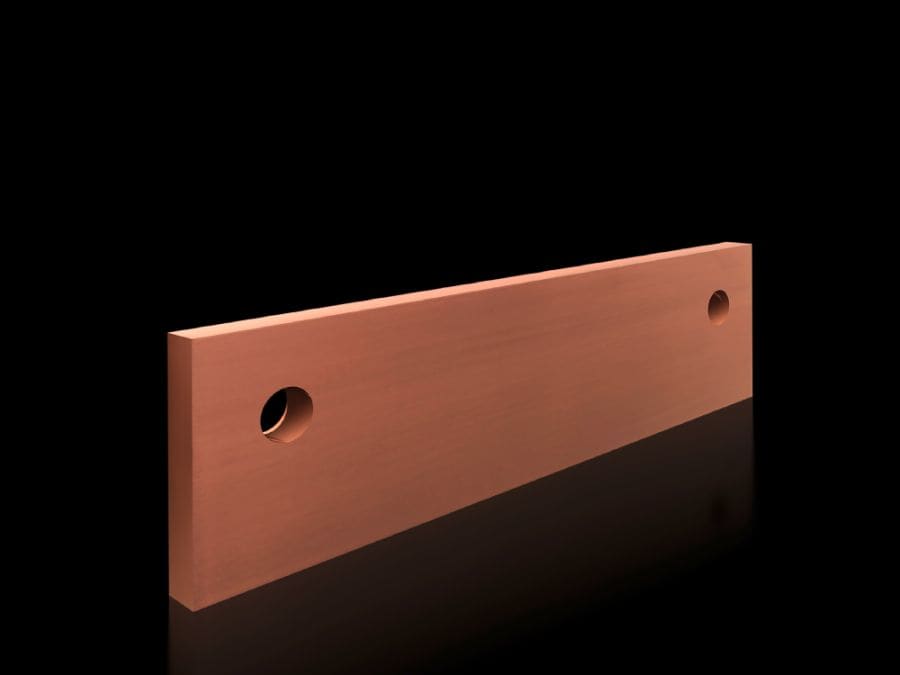RITTAL - SV Giunto longitudinale per sbarre 50x10 mm, dim.55x10mm, sbarre per fase 1