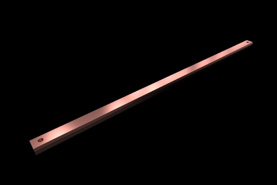 RITTAL - SV Sbarre PE/PEN 30x10 mm, L: 900mm per VX L: 1000 mm