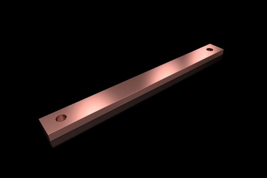 RITTAL - SV Sbarre PE/PEN 30x10 mm, L: 300mm per VX L: 400 mm
