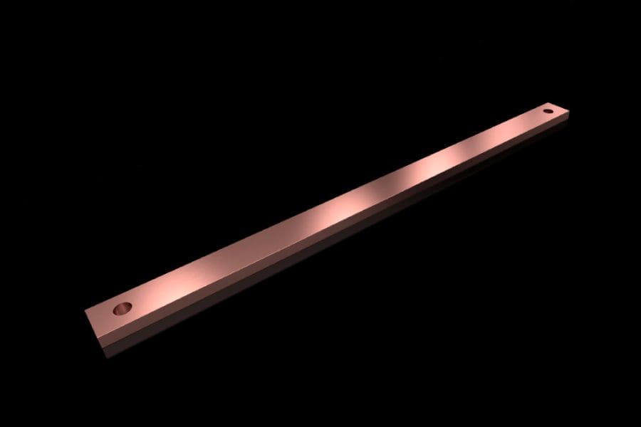 RITTAL - SV Sbarre PE/PEN 30x10 mm, L: 500mm per VX L: 600 mm
