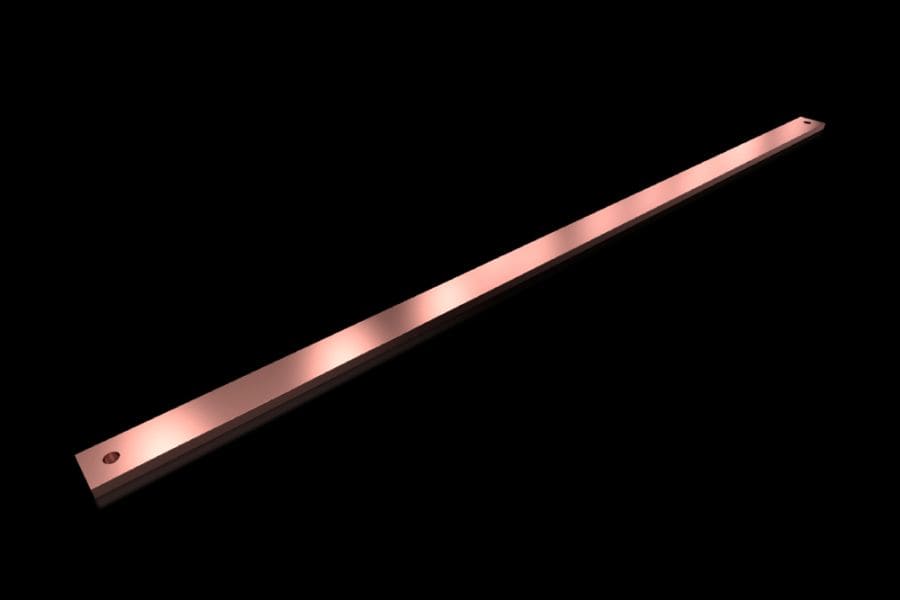 RITTAL - SV Sbarre PE/PEN 40x10 mm, L: 1100mm per VX L: 1200 mm