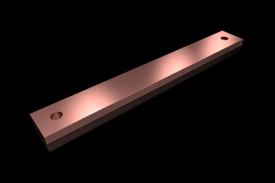 RITTAL - SV Sbarre PE/PEN 40x10 mm, L: 300mm per VX L: 400 mm