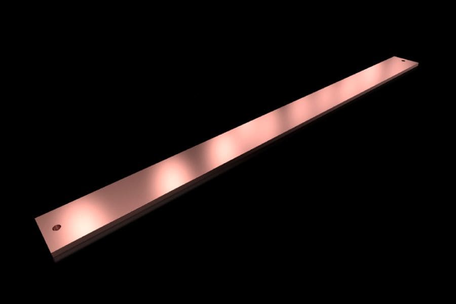 RITTAL - SV Sbarre PE/PEN 80x10 mm, L: 1100mm per VX L: 1200 mm