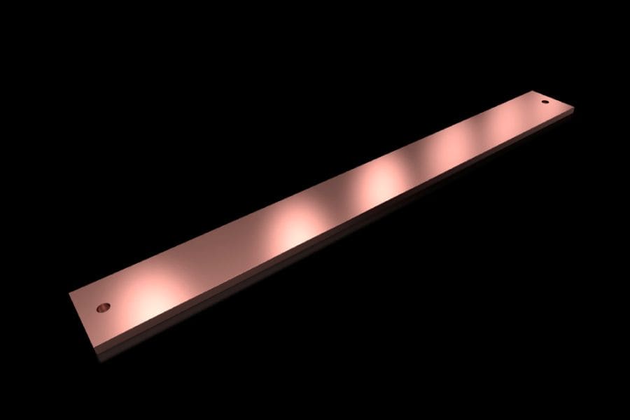 RITTAL - SV Sbarre PE/PEN 80x10 mm, L: 700mm per VX L: 800 mm