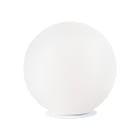ROSSINI ILLUMINAZIONE - LAMPADA DA TAVOLO BIANCA/VETRO SATINATO E27 IP20 30CM