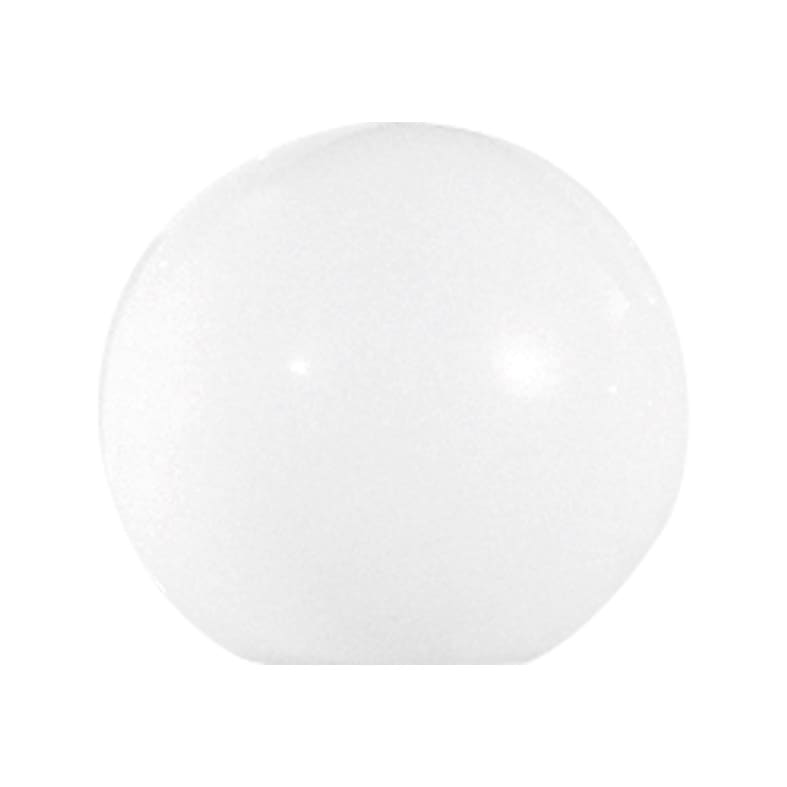 ROSSINI ILLUMINAZIONE - SFERA SENZA COLLO IN VETRO BIANCO LUCIDO DIAMETRO 350MM