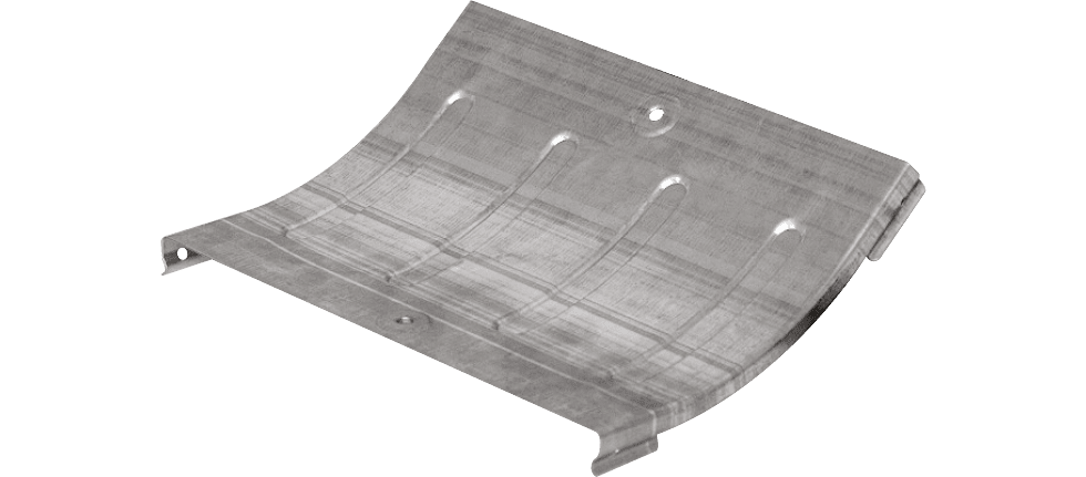 SATI - S5 Coperchio per curva in salita a 45 gradi base 500 VG