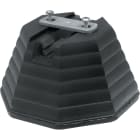 SATI - Supporto in cemento rivestito per tetti piani  per tondo diametro 8 mm