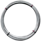 SATI - Conduttore tondo in acciaio zincato a caldo  diametro 8 mm  sezione 50 mmq  barra lunghezza 4 mt