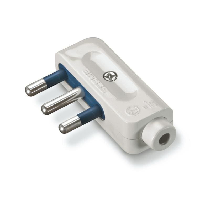 SCAME PARRE - SPINA BLUELINE EXTRAP. 2P+T 16A  BIANCA