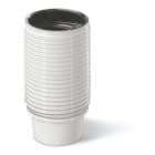 SCAME PARRE - PORTALAMPADA E14 F/S CF  BIANCO