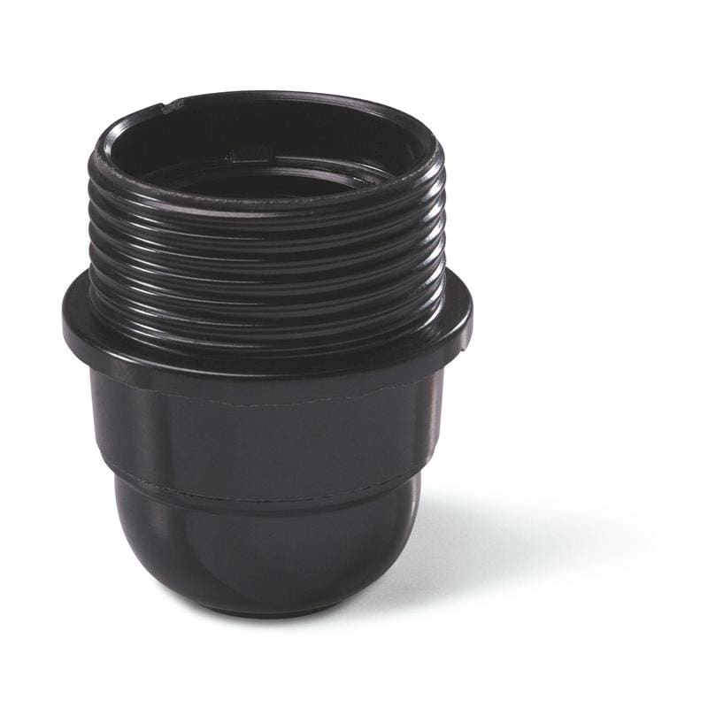 SCAME PARRE - PORTALAMPADA E27 N/M CPF NERO