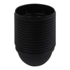 SCAME PARRE - PORTALAMPADA E27 F/S CF  NERO